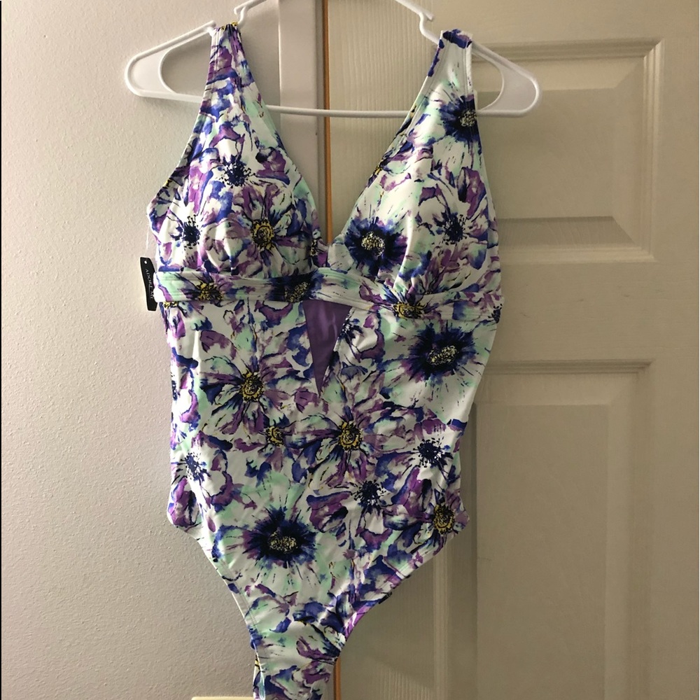 Floral One-Piece Swimsuit